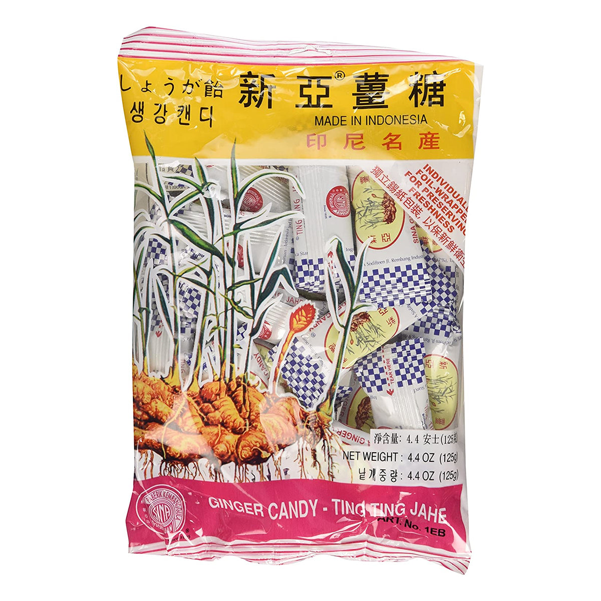 ting ting jahe ginger candy - 4.4oz