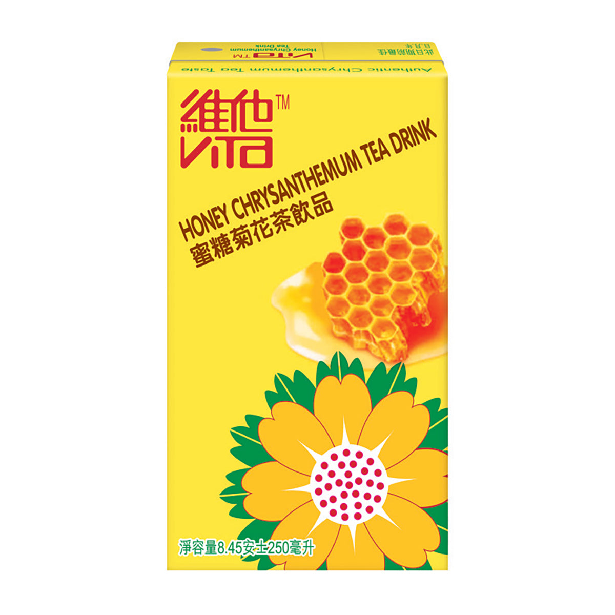 vita honey chrysanthemum tea 250ml - 6pk