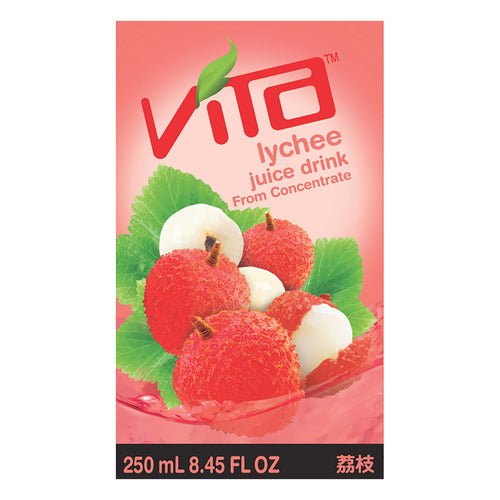 vita lychee juice 250ml - 6pk