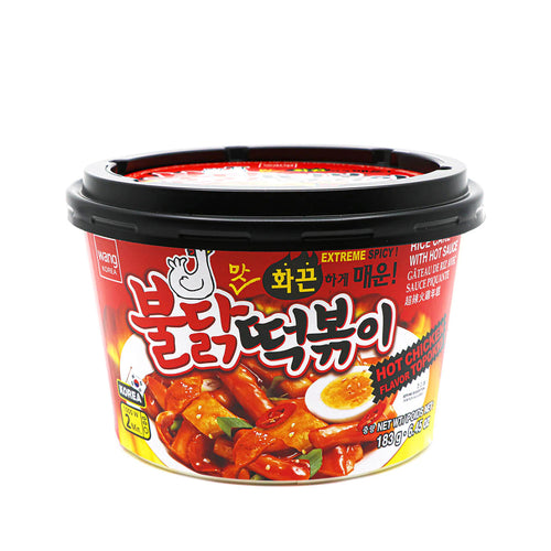 wang topokki rice cake with hot sauce - 6.45oz