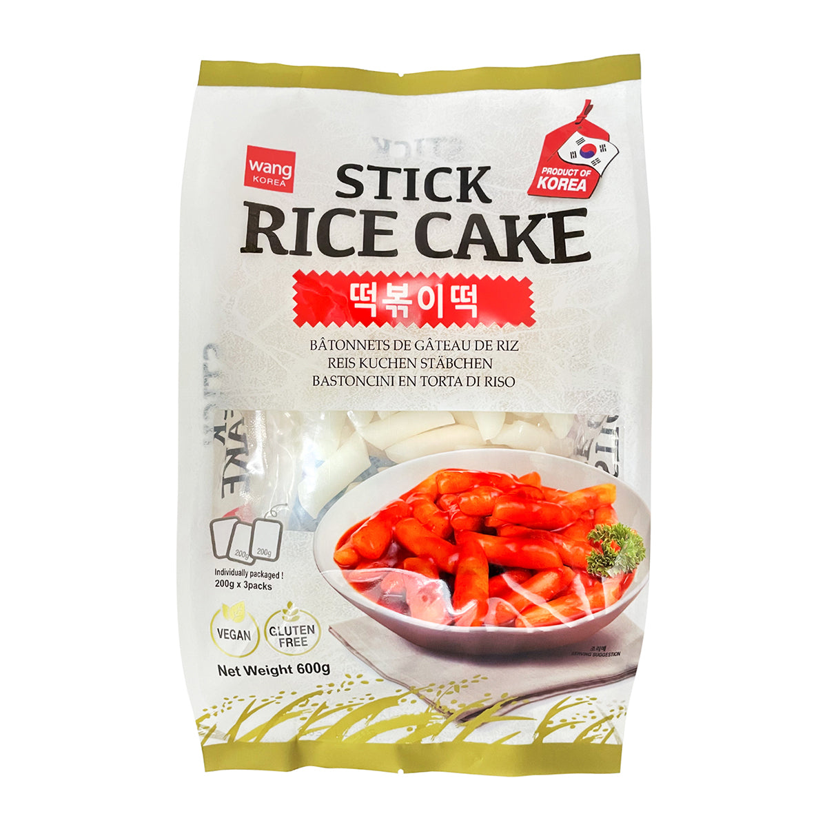 wang tteokbokki stick rice cake - 1.32lb